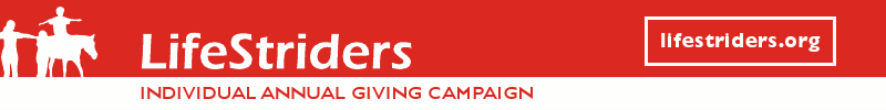 LifeStriders, W288S290 Elmhurst Drive, Waukesha, WI 53188, 262.565.6124, striders@lifestriders.org, www.lifestriders.org